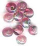 Half Rainbow Glass Beads - click here for large view